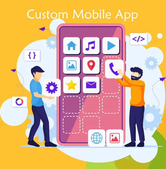 web development custom mobile app development compnay in Abu Dhabi