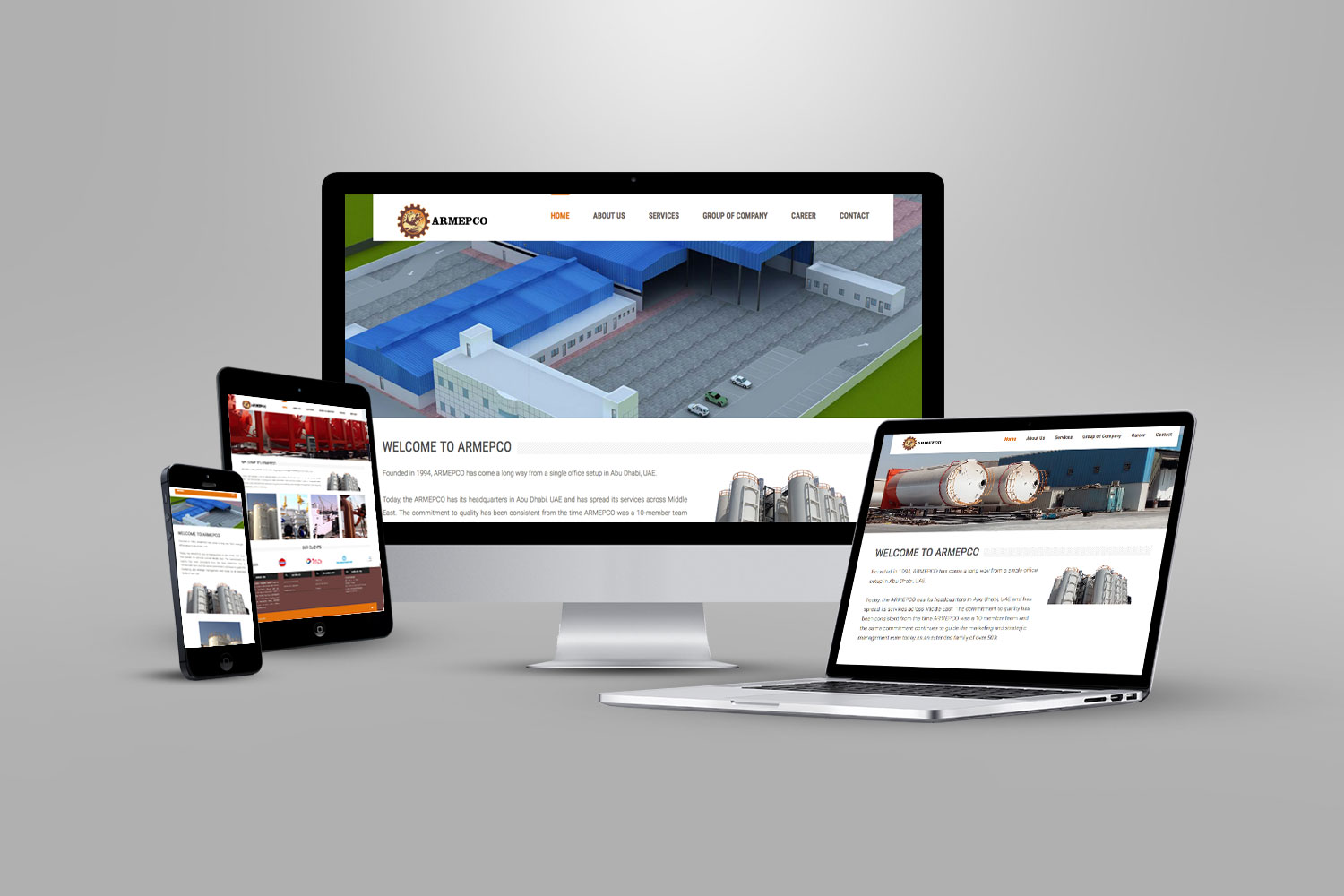 abu dhabi web design
